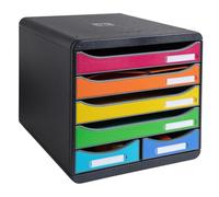 Exacompta - ref. 312798d - big-box maxi - 1 caja de 4 cajones para doc