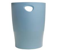 Exacompta Pack de 8 Papeleras ECOBIN Autentik Azul Grisáceo
