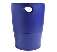 Exacompta Pack de 8 Papeleras ECOBIN Azul Noche
