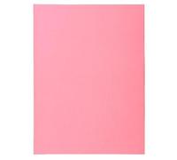 Exacompta, paquete de 5, 100 fundas SUPER 160, 24x32 cm, color rosa, referencia 340003E