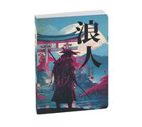 Exacompta - Ref. 1804157E - 1 Agenda Forum Samurai Ronin 12 x 17 cm Diario Agosto 2025 a Julio 2026 - Visual ROnin