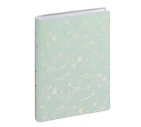 Exacompta - Ref. 186217E - 1 Agenda Forum Meline 12 x 17 cm Diario Agosto 2025 a Julio 2026 - Verde agua