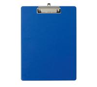 EXACOMPTA - Ref. 19292E - Caja de 10 soportes para bloques de pinza con bolsa de plástico en la parte posterior - Sistema de fijación de pared - Dimensiones: 23 cm x 32 cm para documento A4 - Azul