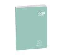 Exacompta - Ref. 214293E - 1 Agenda Forum Office Soft Harmony 15 x 21 cm Diario Agosto 2025 a Julio 2026 - Verde