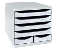 Exacompta - ref. 312740d big-box maxi - caja de 4 cajones para documen