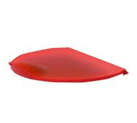 Exacompta - Ref. 400107D - 1 tapa con solapa TR-BIN - Apto para cubo de basura de 50 litros EcoBlack ref. 44214D especialmente diseñado para clasificar la fuente según el tipo de residuo - Color: rojo