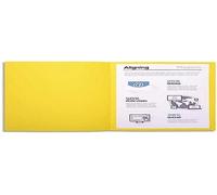 Subcarpeta Exacompta din a4 cartulina 220 gr de gramaje color amarillo