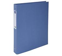 Exacompta - ref. 54222E - 1 Carpeta rígida Clean'Safe - 2 anillos redondos, diámetro 30 mm - Espina 40 mm - Dimensiones externas: 32 x 26 cm - Formato A4 - Color: azul