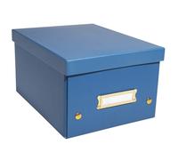 EXACOMPTA 62252E, Caja de almacenamiento Neo Deco, formato DIN A5+, color azul