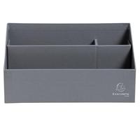 Exacompta Ref.67950D TEKSTO - Clasificador vertical (3 compartimentos, 250 x 100 x 140 mm, compatible con sobres formato DL y C6-4 colores aleatorios