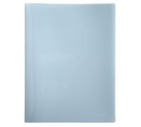 Exacompta - Ref. 88120E - 1 funda para documentos Bee Blue - 30 fundas de cristal liso - 60 vistas - para A4 - Tamaño 24 x 32 cm - Cubierta de PP reciclado semirrígida - 4 colores aleatorios