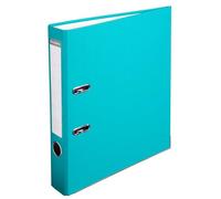 Exacompta - Ref. 915413B - Cartón de 20 archivadores con palanca A4 - Espalda 50 mm - Mecánica 50 mm - Dimensiones exteriores: 32 x 29 cm - Tamaño de clasificación A4 - Verde claro