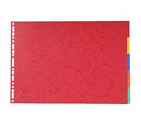 Exacompta separadores nature future cartulina lustrada 400gr 5 posiciones a3 colores