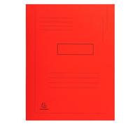 EXACOMPTA Subcarpeta Forever 2 Solapas Rojo Claro A4