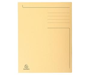 EXACOMPTA Subcarpeta Forever 3 Solapas A4 Crema Claro
