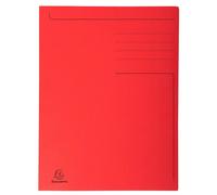 EXACOMPTA Subcarpeta Forever 3 Solapas Rojo Claro A4