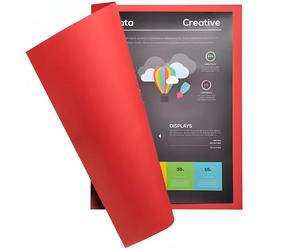 Exacompta subcarpeta rock´s a4 210gr cartulina rojo -100u-