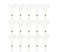 EXAOMBLE 15 Piezas Pinzas para Piercing Corporal Alicates de Corte, Diseño Ergonómico y Material Resistente para Perforación de Lengua y Labio