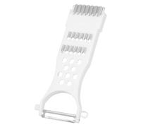 EXAOMBLE Cortador Multifuncional de Verduras y Patatas Cuchillas de Acero Inoxidable y Cuerpo de Abs Blanco para Cocina, Adecuado para Pelar y Rallar Color Aleatorio