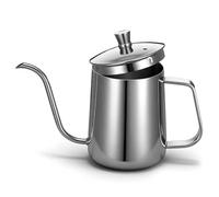 EXAOMBLE Jarra Cafetera Ufesa de Acero Inoxidable 600ml Largo para Oficina, Flujo de Agua Estable y Control Fácil, Adecuado para Amantes del Café y Té