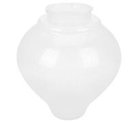 EXAOMBLE Pantalla para Lámpara Cubierta de Lámpara Acrílica de Color Claro Protege de Daños y Mosquitos Uso Exterior