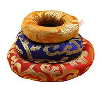 EXCEART 3 Piezas Cojín Para Cuenco Tibetano De Buda Cojines Para Meditación Cuenco Tibetano Almohadilla Protectora Para