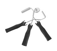 EXCEART 3 Piezas Rodillo de Fibra para Pintura con Estructura Resistente y Estándar para Aplicar Resina y Laminados Superficies Lisas y Rugosas