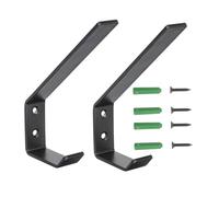 EXCEART Gancho de Almacenamiento Multiusos para Casco de Motocicleta y Ropa, Soporte de Pared de Acero Inoxidable para Habitación y Hogar