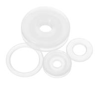 EXCEART Juntas de Goma para Válvulas de Flotador 4 Piezas Resistentes a Altas Temperaturas y Plegado Repetido, Accesorios para Cocina