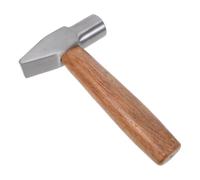 EXCEART Martillo para Hacer Joyas Mini Martillo de Carpintería de Acero y Madera, Diseño de Pico de Pato, Mango Corto Antideslizante, Portátil, para Carpintería y Reparaciones del Hogar