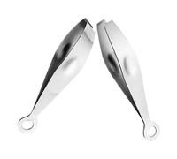 EXCEART Pinzas Pequeñas para Pollo de Acero Inoxidable Diseño Multifuncional y Agarre Cómodo, Juego de 2 Piezas para Cocina y Extracción Rápida de Plumas