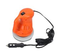 EXCEART Pulidora Color Naranja Máquina de Cera para Autos de Coches Pulido Mini de 12 V, Abs y Metal Encerado y Reparación de Rayones para Coche