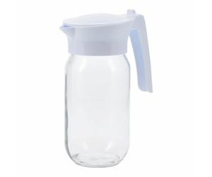 Excellent Houseware Jarra Blanco Transparente Cristal 1 L