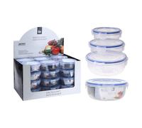 Excellent houseware set de fiambreras 024000670 3 unidades