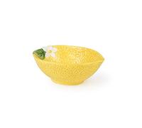 Excelsa Amalfi - Juego de 4 cuencos, cerámica, amarillo