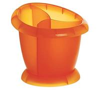 Excelsa "Arco Iris escurridor para Cubiertos 14 cm, Color Naranja.