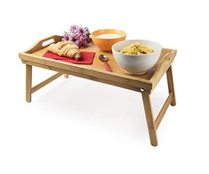 Excelsa Eco Living - Bandeja cama plegable, bambú