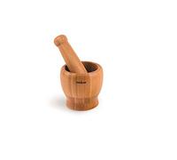 Excelsa Eco Living Mortero con pilón, Bamboo, marrón