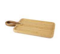 Excelsa Eco Living - Tabla de cortar rectangular de bambú y acacia 30x20