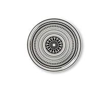 Excelsa Etnik - Juego de 6 platos de pizza (porcelana)