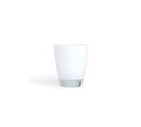 Excelsa Happy Color Unidades 2 Vasos, Vidrio, Blanco, 8 x 8 x 10 cm