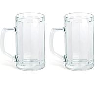 Excelsa Jarra de Cerveza, Cristal, Transparente (Paquete de 2)