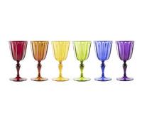 Excelsa Juego de 6 copas Country Color Multicolor