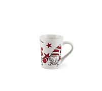 Excelsa, Stoneware, Juego de 4 tazas Gnome Sweet Home, 38 (66065)