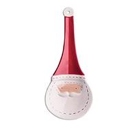 Excelsa Xmas Country Style Posamestolo, Cerámica, Blanco/Rojo