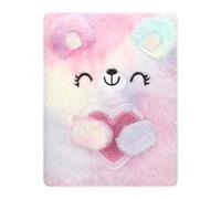 Exerz A5 peluche oso cuaderno 160 rayadas páginas para niños colegio y