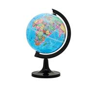 Exerz Globo Terráqueo 14cm - Mapa en Inglés - Mapa Político Geográfica/Moderna (14cm)