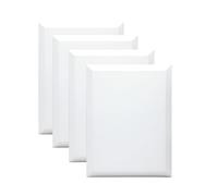 EXERZ Lienzo con borde biselado de 30 x 40 cm, 4 piezas (30 x 40 cm, 4 piezas)