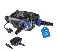 EXLECO Super ECO Bomba para Estanque 100W max. 12000L/H Bomaba de Filtro Bomba de Agua Sumergible Bomba Estanque Exterior Bomaba para Fuente de Jardin Pond Pump con Filtro Longitud del Cable 10M