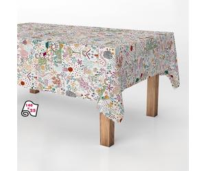 Exma mantel antimanchas de tela resinado por metros - dibujos infantil